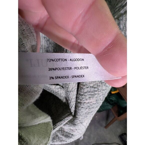 NWT Vox Populi Men's Green Hemp Leaf Print Button Up Shirt Men's XL - Picture 5 of 6